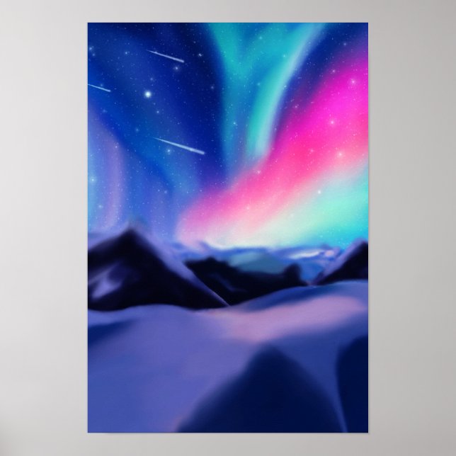Eine Million Aurora Träume Poster (Vorne)