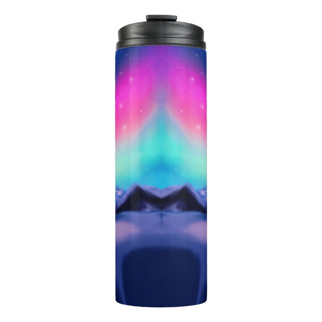 Eine Million Aurora Träume Thermosbecher (Vorderseite)