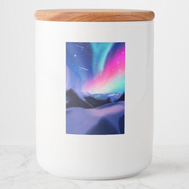 Eine Million Aurora träumt das Lebensmitteletikett (Vorderseite)