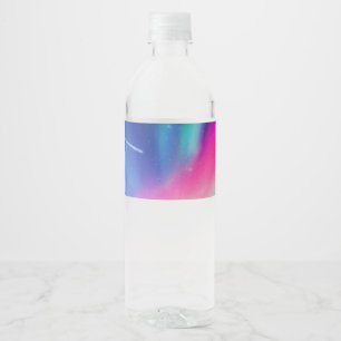 Eine Million Aurora träumt Wasserflaschen Etikett