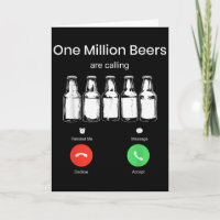 Eine Million Bier ruft Handy-Bildschirm-Bier D