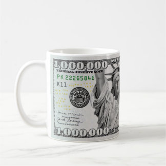 Eine Million-Dollar-Note Kaffeetasse