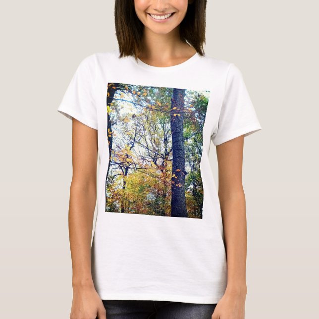 Eine Mischung aus Blätter T-Shirt (Vorderseite)