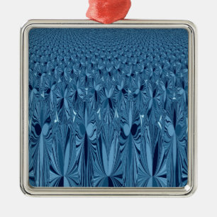 Eine Mischung aus Blau Ornament Aus Metall