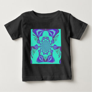 Eine Mischung aus Kaleidoskop und Mandala Art! Baby T-shirt