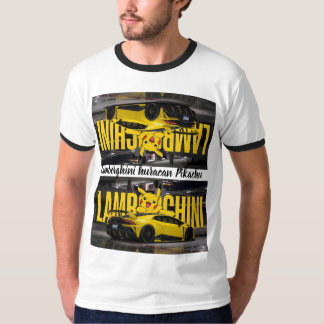 Eine Mischung zwischen Pikachu und Lamborghini Hur T-Shirt