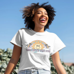 Eine mit der Sonne, Beach Shirts, Sommerferien T-Shirt