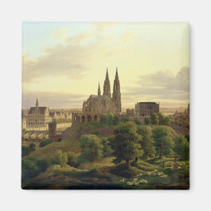 Eine mittelalterliche Stadt 1830, 1830 Magnet