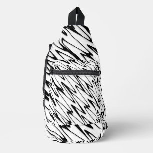 Eine moderne Abstrakte Bauweise Crossbody Bag