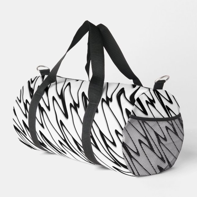 Eine moderne Abstrakte Bauweise Duffle Bag (Rechte Ecke)