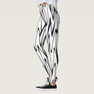 Eine moderne Abstrakte Bauweise Leggings