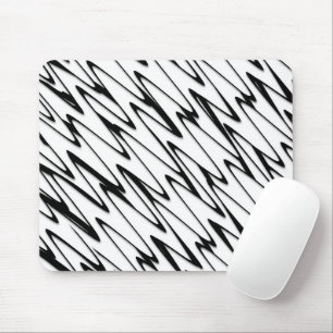 Eine moderne Abstrakte Bauweise Mousepad