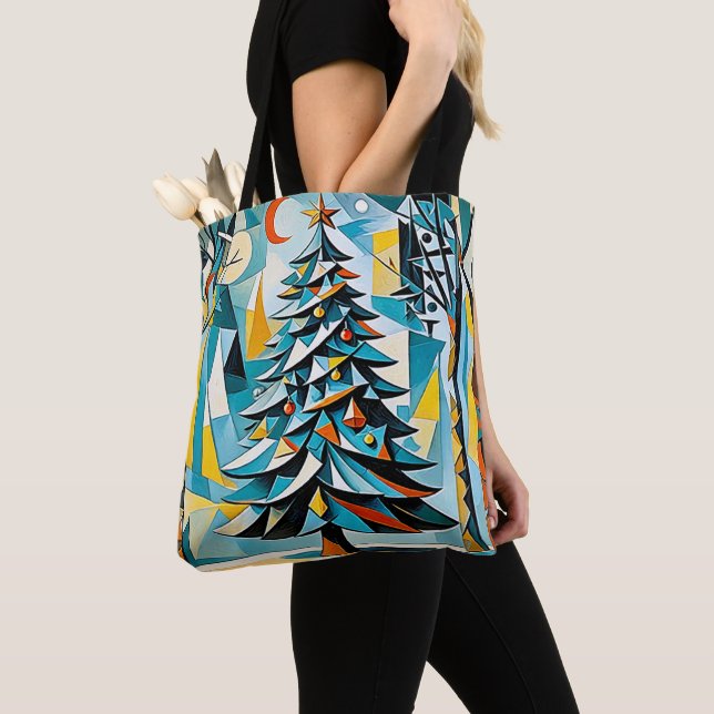 Eine moderne Weihnachtsbaumillustrierung 2 - Tote  (Von Nahem)