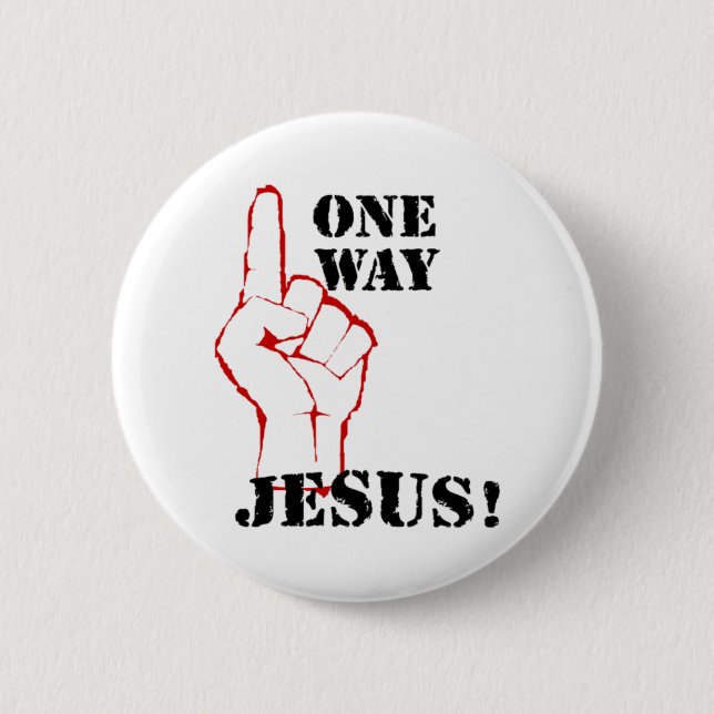 Eine Möglichkeit Jesus Button (Vorderseite)