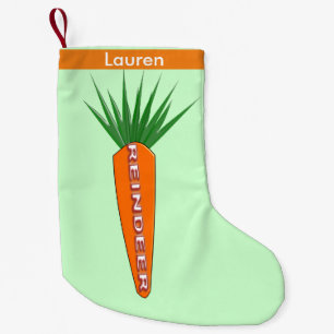 Eine Möhre für den Weihnachtsmann Kleiner Weihnachtsstrumpf