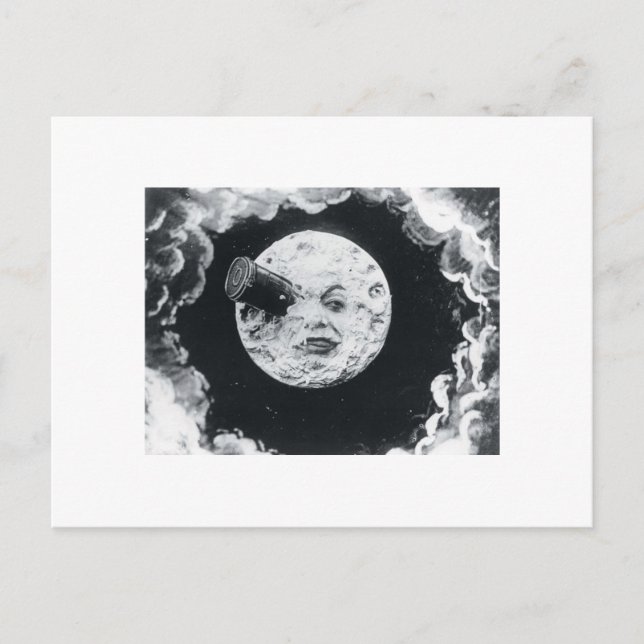 Eine Mondreise 1902 Postkarte (Vorderseite)