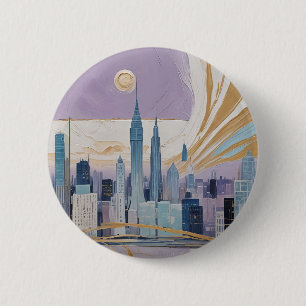 Eine Mondstadtlandschaft Button