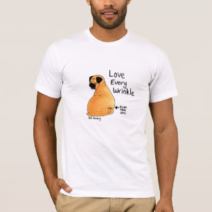 Eine Mops-Falte in der Zeit (Kitz-Mops) T-Shirt