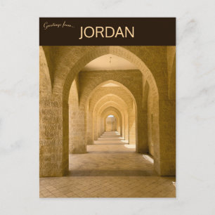 Eine Moschee in Mu'tah Jordan Postkarte