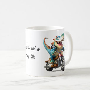 Eine Motorradreise Kaffeetasse