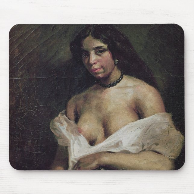 Eine Mulatte-Frau, c.1821-24 Mousepad (Vorne)