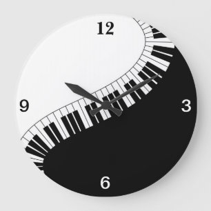 Eine Musikerzeit Große Wanduhr