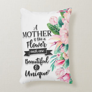 Eine Mutter ist wie ein Geschenk für Blume, ein Mu Dekokissen