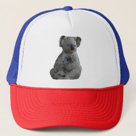 Eine Mutter verkneifen Truckerkappe