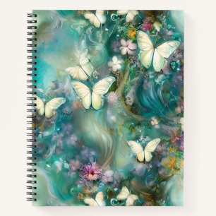 Eine mystische Schmetterlingsserie Design 3 Notizbuch