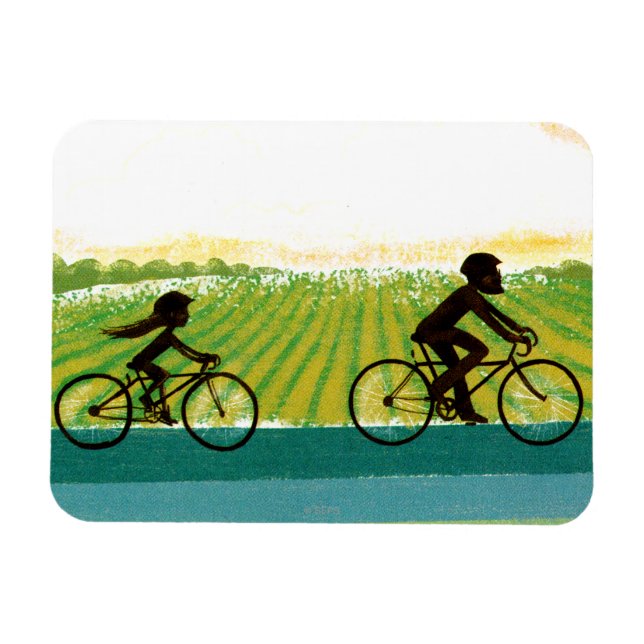 Eine Nachmittagsreise Magnet (Horizontal)