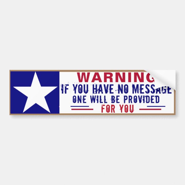 Eine Nachricht got? Autoaufkleber (Vorne)