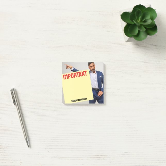 Eine Nachricht von Ihrem Chef Post-it Klebezettel (Büro)