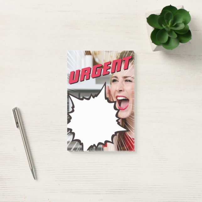 Eine Nachricht von wem Post-it Klebezettel (Büro)