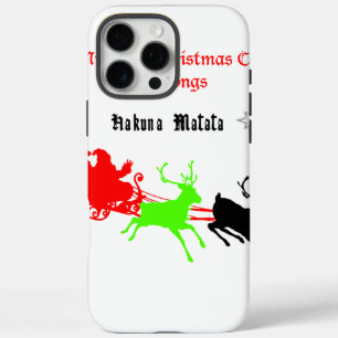 Eine Nacht der Weihnachtslieder und -songs Hakunam iPhone 16 Pro Max Hülle