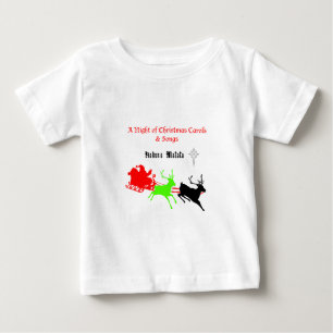 Eine Nacht der Weihnachtslieder und Songs Hakunama Baby T-shirt
