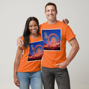 Eine Nacht festlicher Lichteffekte T-Shirt