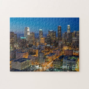 Eine Nacht im Puzzle von Los Angeles