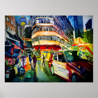 Eine Nacht in Hong kong Poster