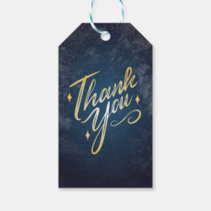 Eine Nacht unter den Sternen Danke, dass du Tags g Geschenkanhänger