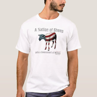 Eine Nation des Schaf-T - Shirt