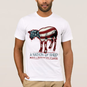 Eine Nation des Schaf-T - Shirt