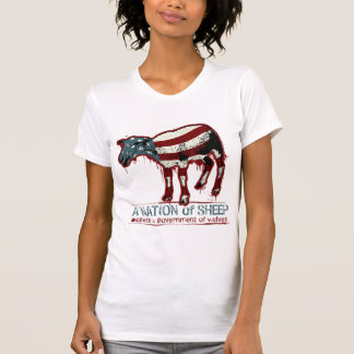 Eine Nation des Schaf-T - Shirt