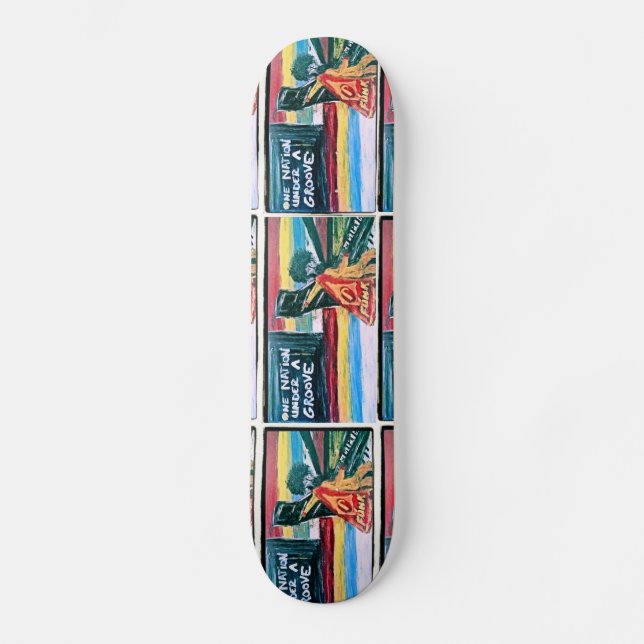 EINE NATION SKATEBOARD (Vorderseite)