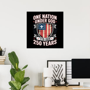 Eine Nation unter Gott 1776 2026 Poster