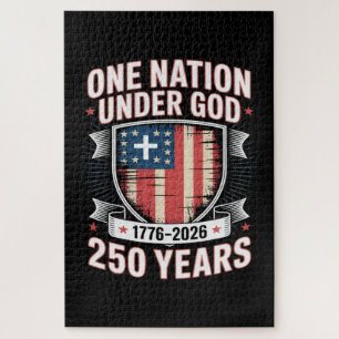 Eine Nation unter Gott 1776 2026 Puzzle