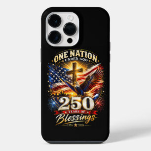 Eine Nation unter Gott 250 Jahre 250. Jubiläum iPhone 14 Pro Max Hülle