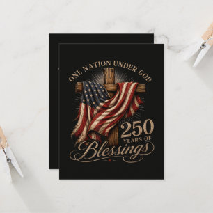 Eine Nation unter Gott 250 Jahre  Einladung