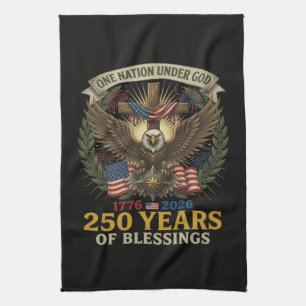 Eine Nation unter Gott 250 Jahre Geschirrtuch