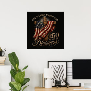 Eine Nation unter Gott 250 Jahre Poster