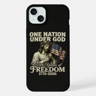 Eine Nation unter Gott 250 Jahre Segen iPhone 15 Plus Hülle
